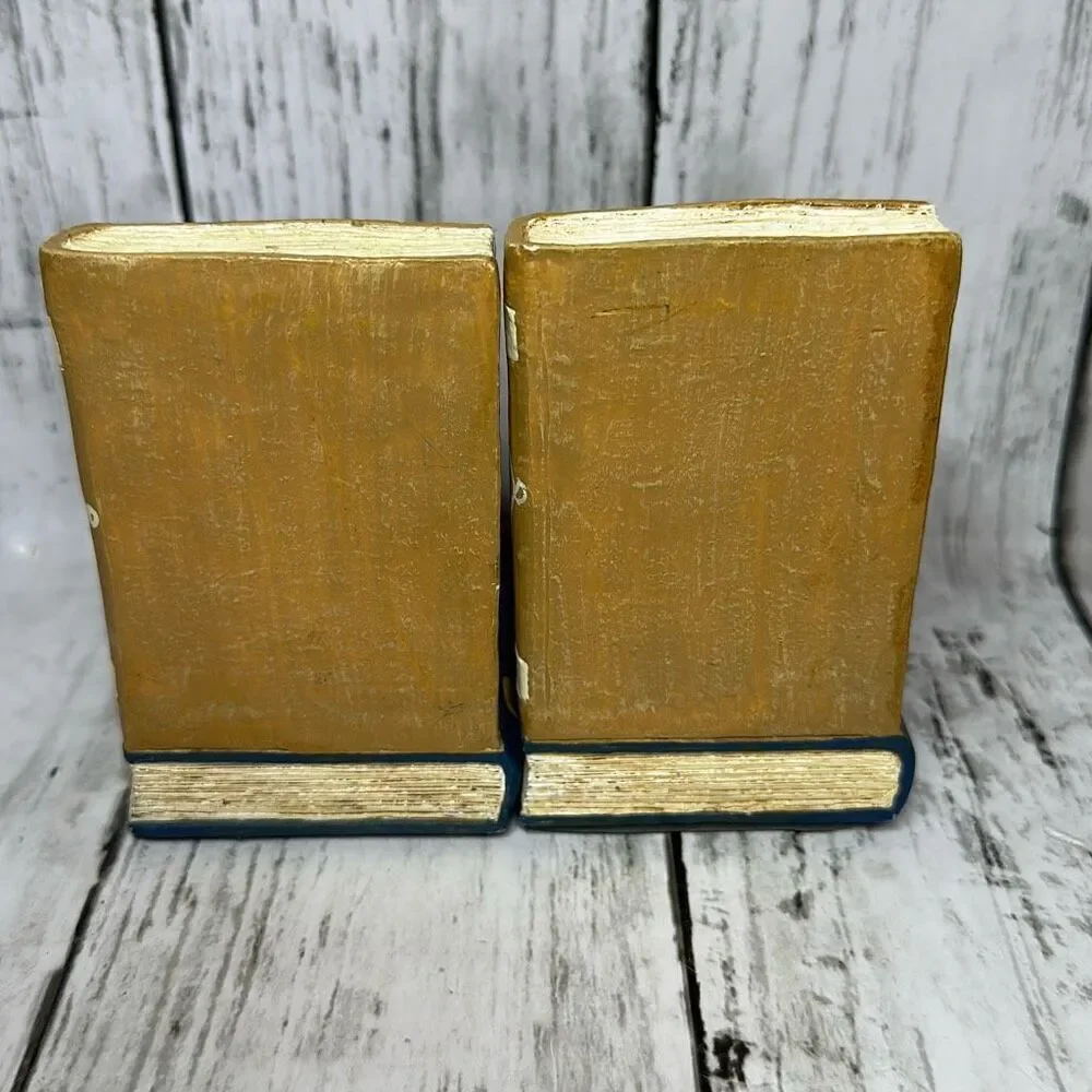 Vintage Noah’s Ark Book Ends Figi 1996 Children’s Nursery Home‎ Decor